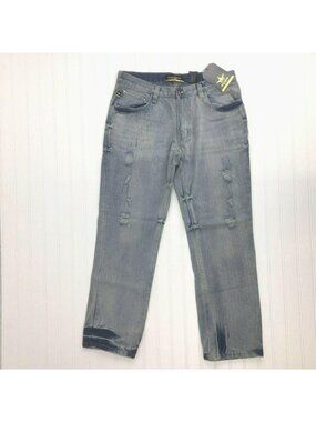 Maxi Milian New York Distressed Jeans Mens Size 32 (33x31) New NWOT